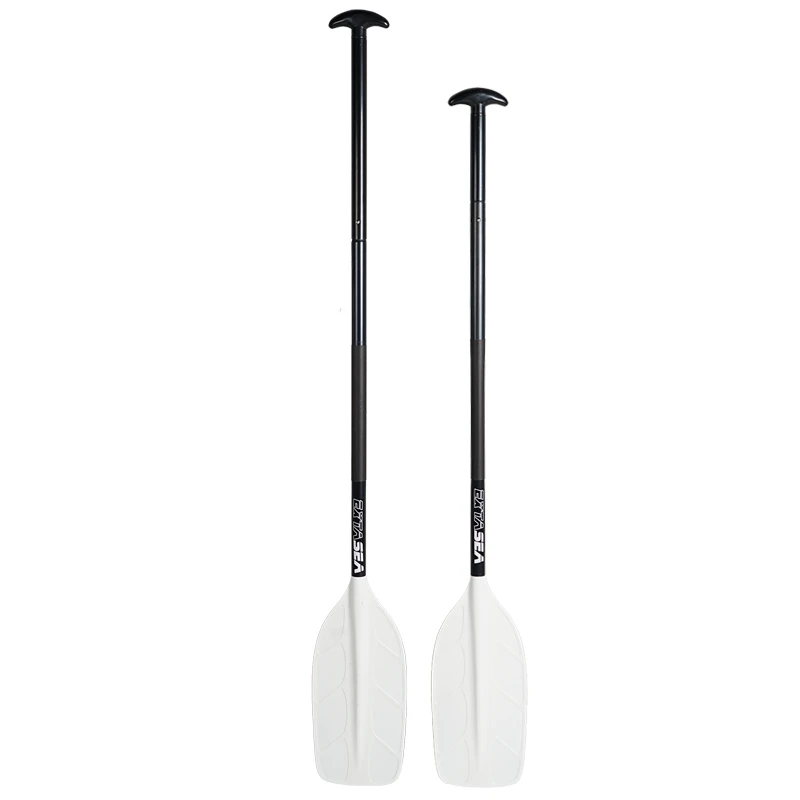 ExtaSea Alu Paddelkombination Doppelpaddel Stechpaddel Black And White 5 ExtaSea Alu Paddelkombination Doppelpaddel Stechpaddel Black And White – Bild 3