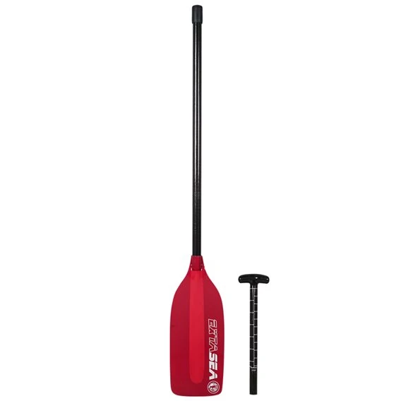 ExtaSea Carbon Kanu Stechpaddel Vario Professional Red 4 ExtaSea Carbon Kanu Stechpaddel Vario Professional Red – Bild 2