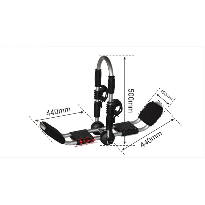 ExtaSea Double Kajak Transport Ovalbügel Im Set Für 2 Kajaks 5 ExtaSea Double Kajak Transport Ovalbügel Im Set Für 2 Kajaks – Bild 3