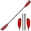 ExtaSea Pro Tour Carbon Vario Doppelpaddel | 220-240cm | 4-teilig | Red -GUMOTEX Verkäufe extasea pro tour carbon vario doppelpaddel 220 240cm 4 teilig red