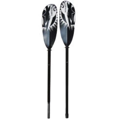 ExtaSea Tour Vario Fiberglas Doppelpaddel | 220-240cm | 2-teilig | Schwarz-weiß -GUMOTEX Verkäufe extasea tour vario fiberglas doppelpaddel 220 240cm 2 teilig schwarz weiss 2